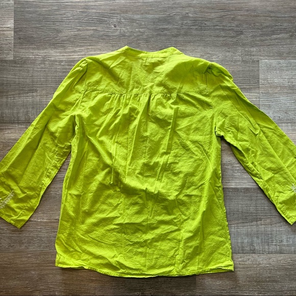 Banana Republic embroidered top Medium - Picture 8 of 10